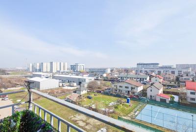 Apartament 2 camere Bragadiru Alunului, mobilat, balcon 19mp, parcare - 15