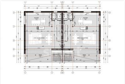 Teren autorizat duplex Europa 669 mp front 28 m construibil imediat - 3