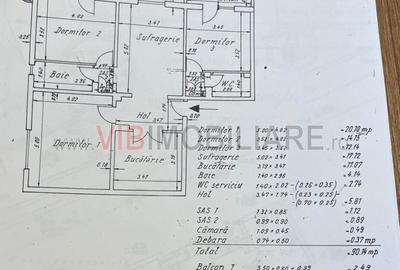 4 Camere - 13 Septembrie - Aleea Botorani - 13