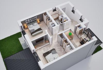 Duplex cu rate la dezvoltator– Comision 0% | Complex rezidențial nou, Șura Mică - 5