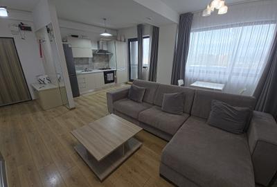 Apartament cu 2 camere semidecomandat, mobilat în Central