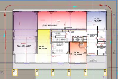 Spațiu comercial, 355 mp în Aviației