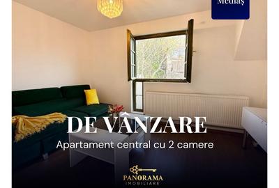 Apartament cu 2 camere decomandat, mobilat în Central