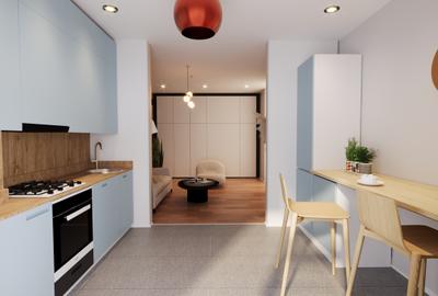 Studio dublu 2B | HILS Titanium | Ansamblu rezidential nou - 7