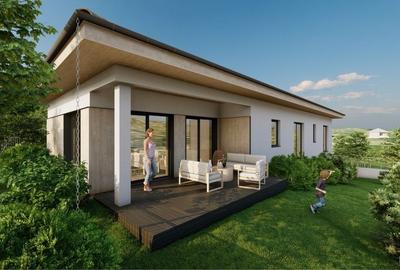 Casa unifamiliala D+P, la intrare in Chinteni - 4