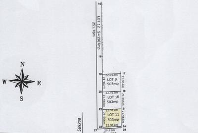 Teren Construcții intravilan de 600 mp, în Ciorogârla