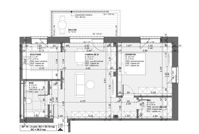 De vanzare  apartament de 2 camere Victoria Homes - 16