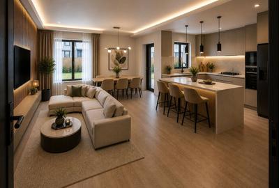 Vila exclusivista individuala 164 mp construiti, 320 mp curte Chiajna - 11