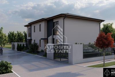 Jumatate de duplex cu 4 camere de vanzare in Giroc - 3