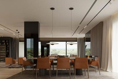 Penthouse spectaculos 358mp | Living 110mp | Terasa 84mp | Vedere Padure Baneasa - 4