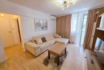 2 camere Sala Palatului etaj 4, 65 mp,  bloc 1960, mobilat, balcon, renovat - 32