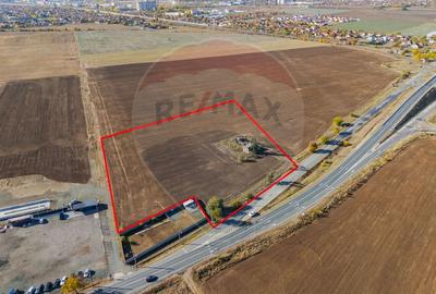 Teren intravilan 13.482 mp pe Centura Nord Arad, front 188 m - 1