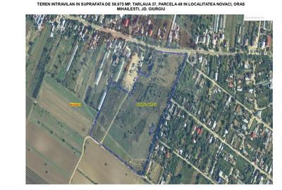 Vanzare teren intravilan Novaci, oras Mihailesti-Giurgiu, DJ 412 A - 3