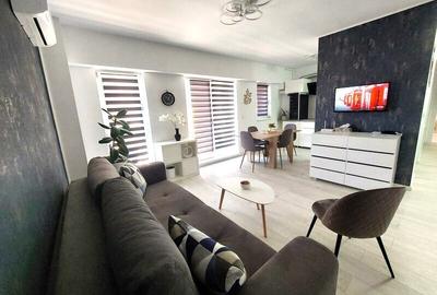 Apartament cu 2 camere semidecomandat, mobilat în Pipera