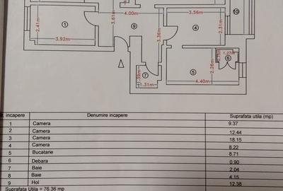 ICIL lidl-apartament 4 camere decomandat cu gaze - 14