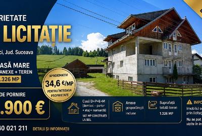 Casă individuală cu 6 camere în Panaci