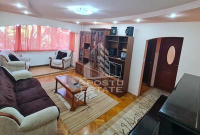 Apartament cu 2 camere semidecomandat, mobilat în Boul Roșu