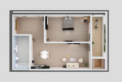 Apartament 2 camere luminos, la Lacul lui Binder – Sibiu - 1