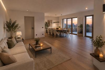 🌇 PENTHOUSE EXCLUSIVIST CU TERASĂ PANORAMICĂ DE 121 MP - Dezvoltator0% COMISION - 5