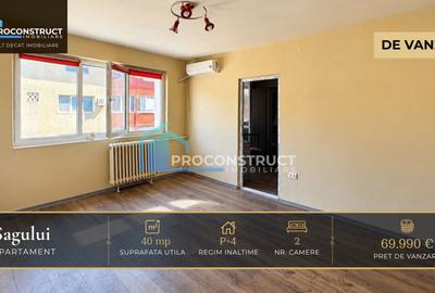 Apartament cu 2 camere semidecomandat, mobilat în Șagului