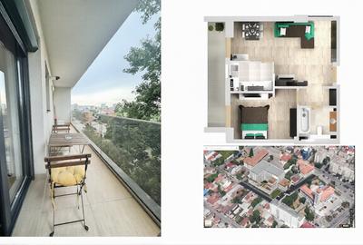 Apartament 2 camere de inchiriat Icon Residence, Banu Manta Primaria S1, parcare - 8