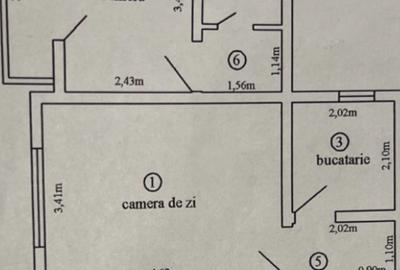 Apartament cu 2 camere în Brâncoveanu