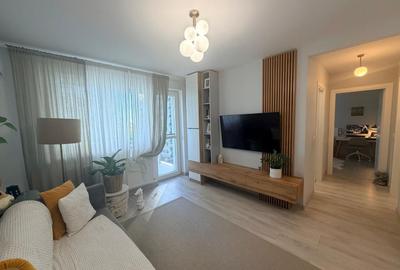 Apartament cu 2 camere semidecomandat, mobilat în Theodor Pallady