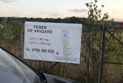 Teren Construcții intravilan de 1352 mp, în Ciorogârla