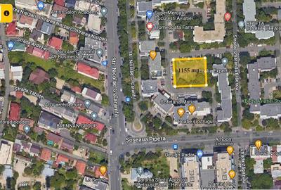 Teren Construcții intravilan de 1155 mp, în Aviației