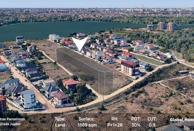Teren Dezvoltare | 1.869 mp | PUD Aprobat | Str. Jupiter - Pantelimon IF - 2