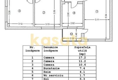 OPORTUNITATE | APARTAMENT 3 CAMERE | TEI | DECOMANDAT | BLOC 1986 - 10
