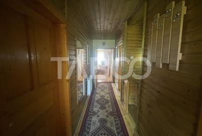 Casa individuala zona de munte 6 camere si teren 1030 mp Vale Sibiu - 16