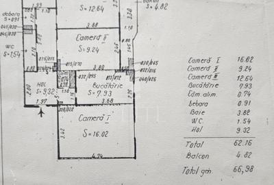Apartament 3 camere în zona MARASTI CENTRAL - 16