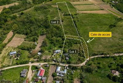 Teren de vanzare + casa in Gorghesti, Bacau – 7.391 mp, zona linistita de deal - 1