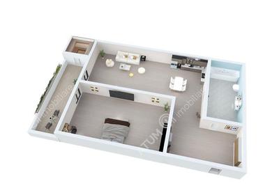 Apartament cu 2 camere si gradina proprie zona Lacul lui Binder - 4