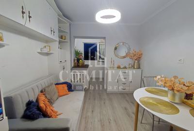 Apartament cu 2 camere decomandat, mobilat în Central
