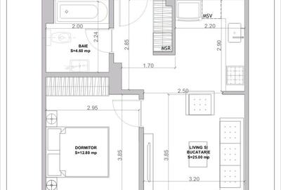 Apartament 2 camere, imobil nou - Iancului/Metrou comision 0% - 12