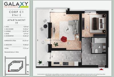 Apartament 2 camere de vanzare, parc Tudor Arghezi, Bd. Metalurgiei - 6