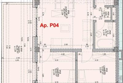 Apartament cu 3 camere semidecomandat în Ultracentral