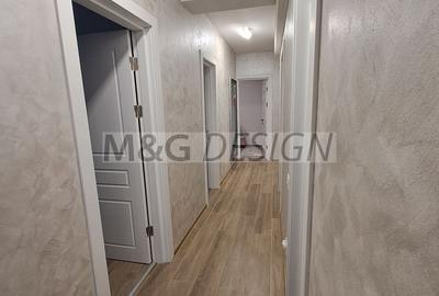3 camere  bloc nou, 80 mp utili , balcon de 20 m - 34