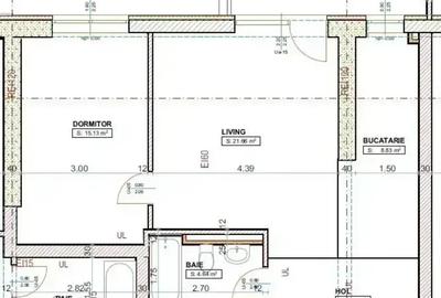 Apartament 2 camere | Decomandat | Balcon 10 mp | Etaj 8 | Comision 0% - 5
