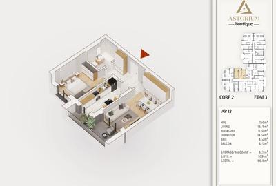 Apartament 2 Camere Elegant cu Design Rafinat Comision 0% - 3