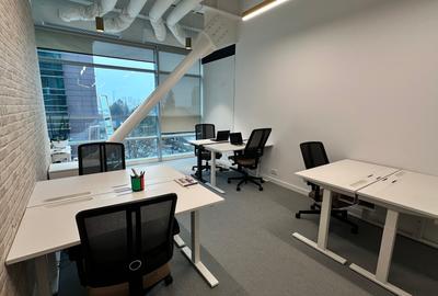 Birou privat premium ( 6- 8 persoane, cu lumină naturală, la Supertree Pipera) - 3