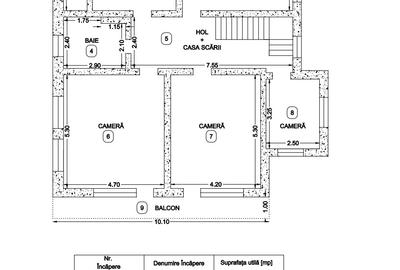 Casa zona Porolissum 616 ari teren Pret 257.000eur - 2