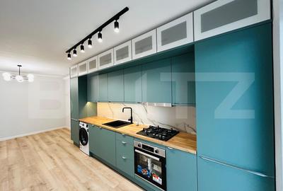 Apartament cu 3 camere semidecomandat, mobilat în Florești