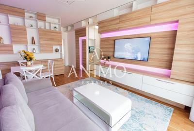Apartament cu 2 camere semidecomandat, mobilat în Andrei Mureșanu