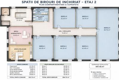 Spații  birouri de închiriat in zona Galata, COMISION 0% !!! Mutare imediata - 12