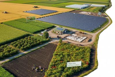 HUB Energetic & Agricol: 50 Ha Compacte | Direct A2 | Fundeni,Călărași - 1