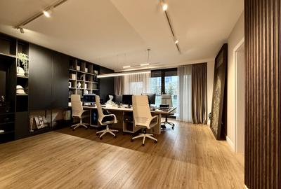 Birou modern cu terasa verde si parcare, in zona Barbu Vacarescu - 1