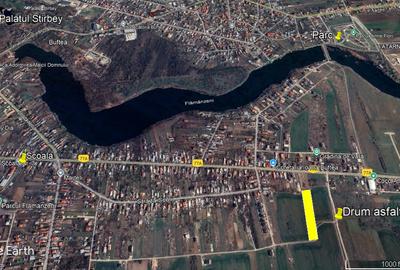 Teren intravilan 5192mp, 70m de asfalt/ apa/ canalizare/ gaz/ curent - 1